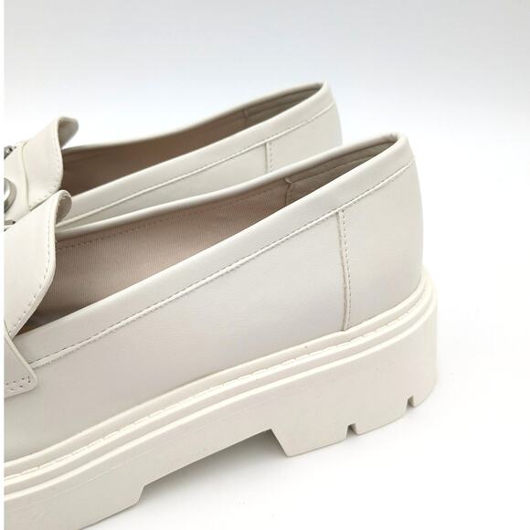 Aldo Miska Chunky Loafers Women's White/silver size US10 EU41 - Picture 15 of 15